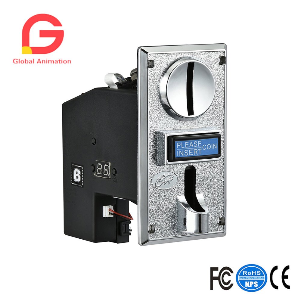 Arcade Game Vending Machine - CH-924, 4-х монетоприемник для торгового автомата,