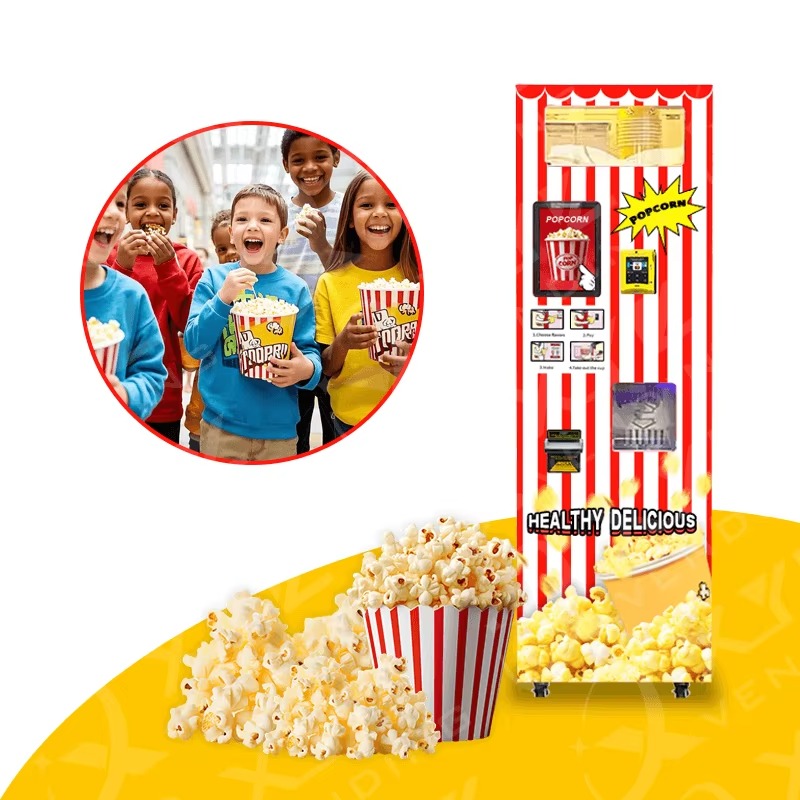 Popcorn Vending Machine - Оптовая цена Автоматическая электрическая машина для