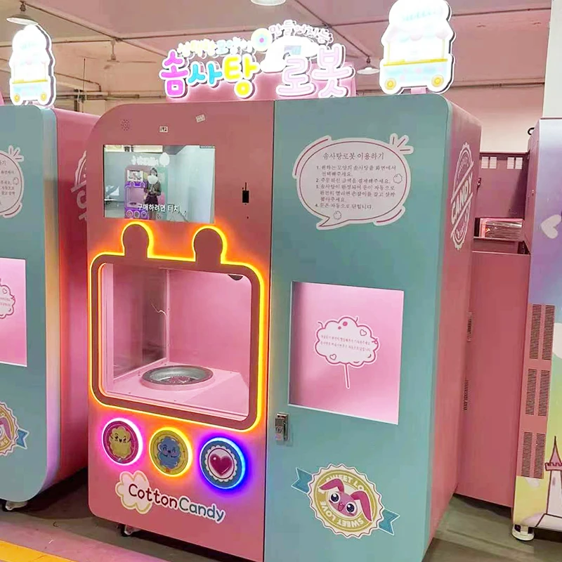 Popcorn Vending Machine - Высококачественный торговый автомат для сладкой ваты,