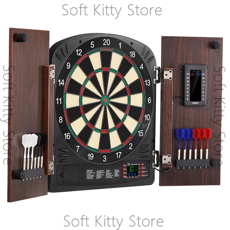 Набор для игры в дартс с тумбо – обзор и цена Electronic Dartboard Cabinet