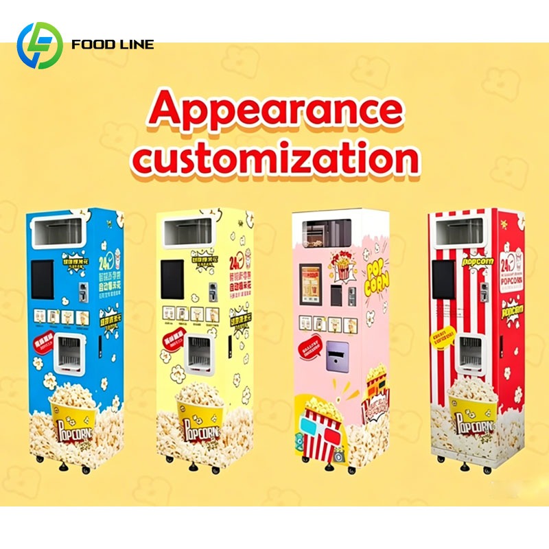 Автомат для продажи попкорна,  – обзор и цена Popcorn Vending Machine