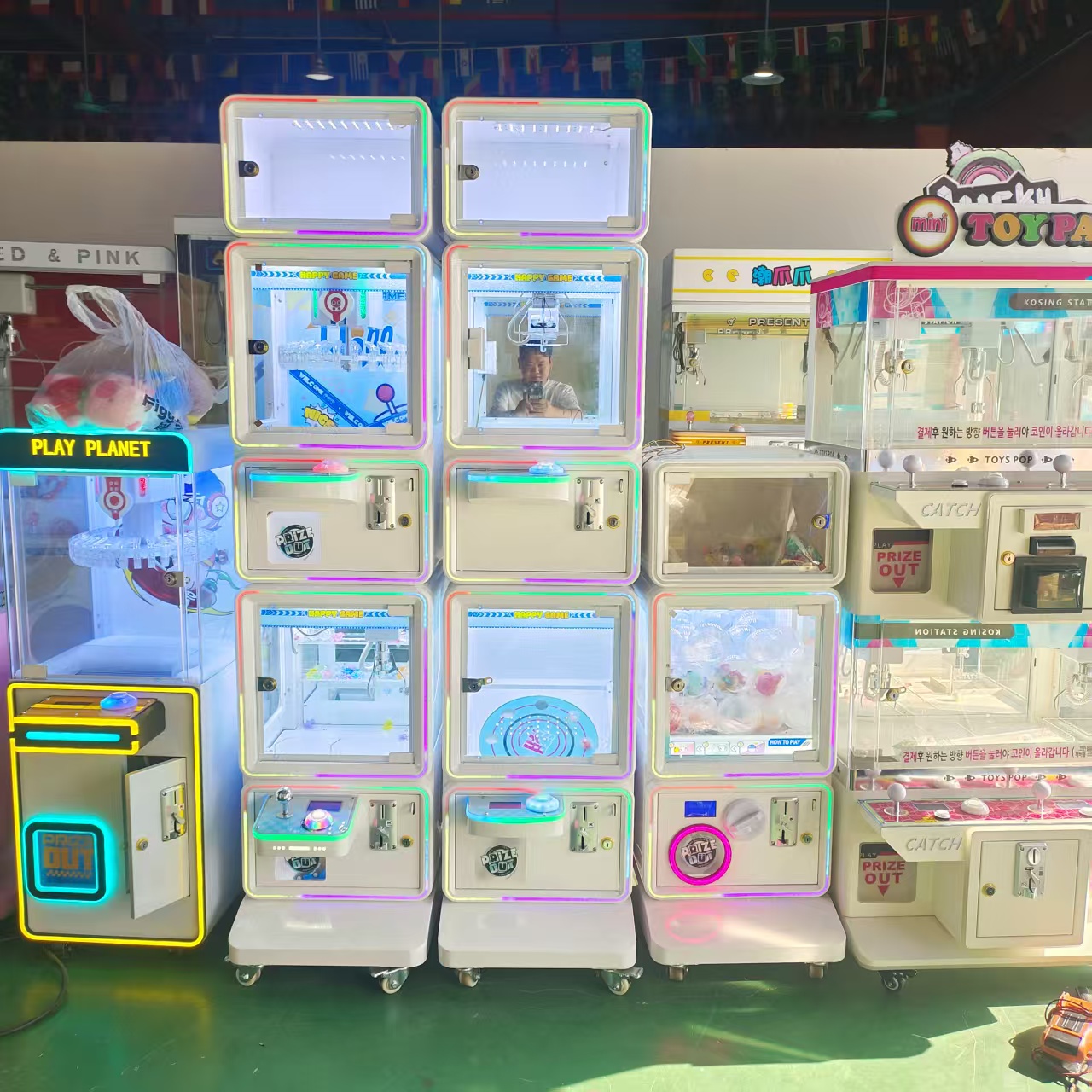 Коммерческий мини-кран-автомат – обзор и цена Arcade Machine Profit