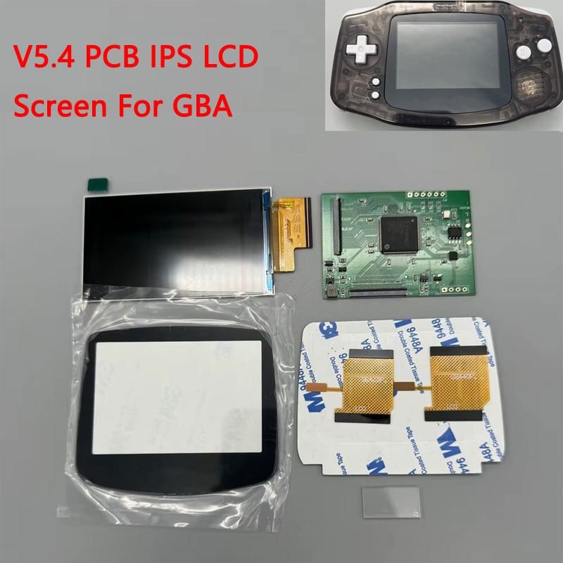 V5.4 PCB IPS LCD экран для GBA – обзор и цена Arcade Button Pcb