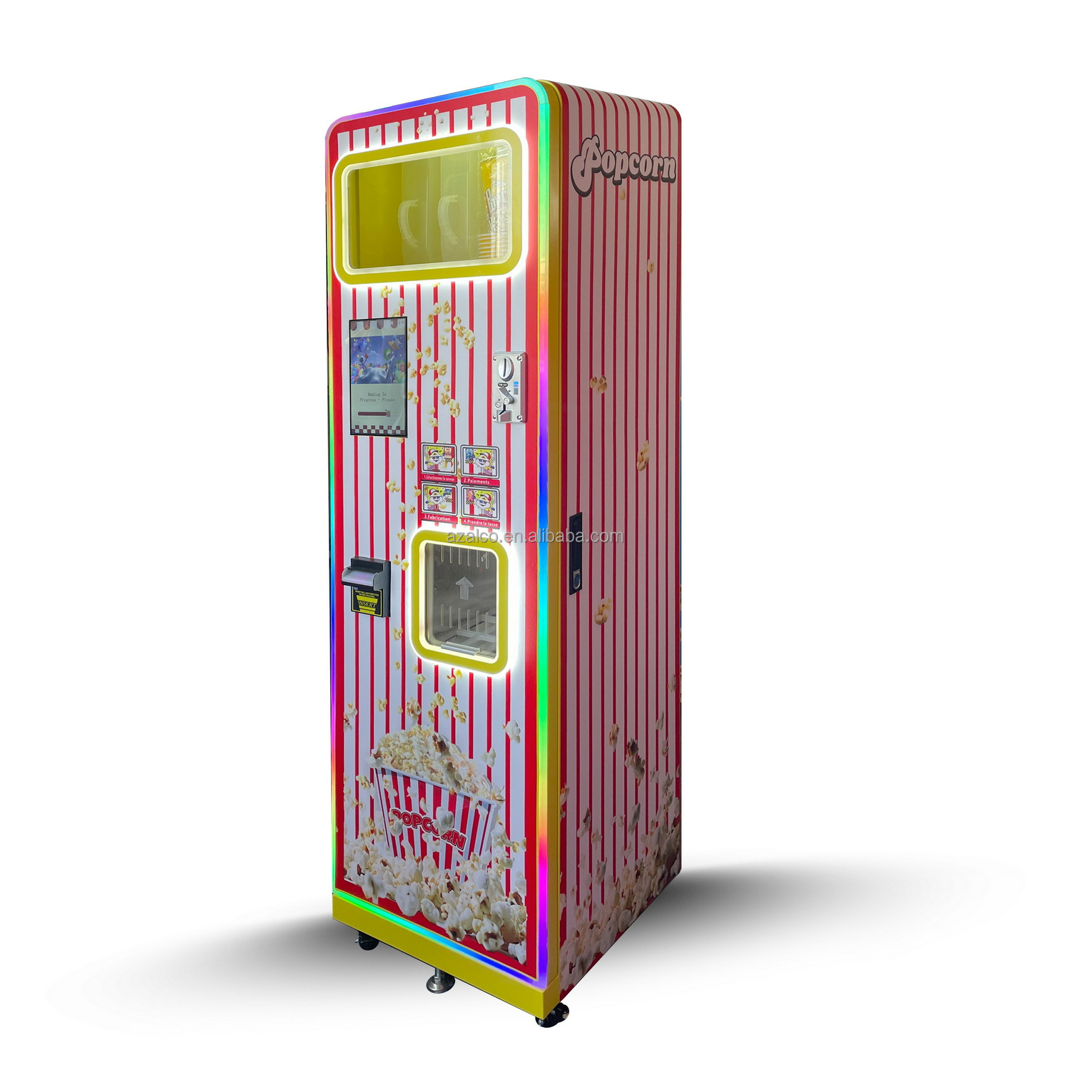 Коммерческий автомат попкорна  – обзор и цена Popcorn Vending Machine