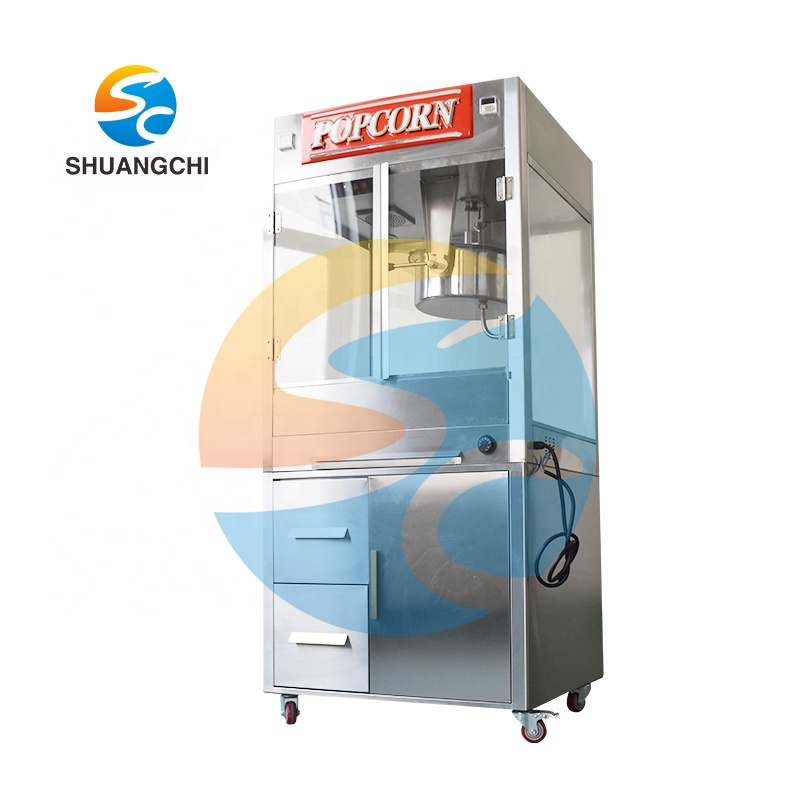 Shuangchi Factory 32 унций Ком – обзор и цена Popcorn Vending Machine