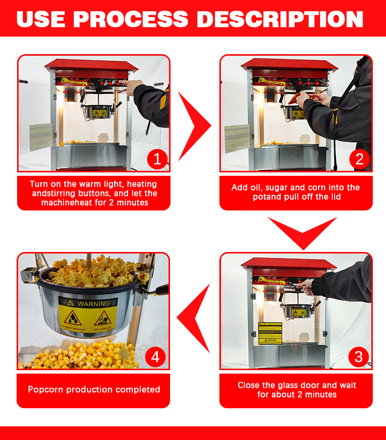 Коммерческая электрическая маш – обзор и цена Popcorn Vending Machine