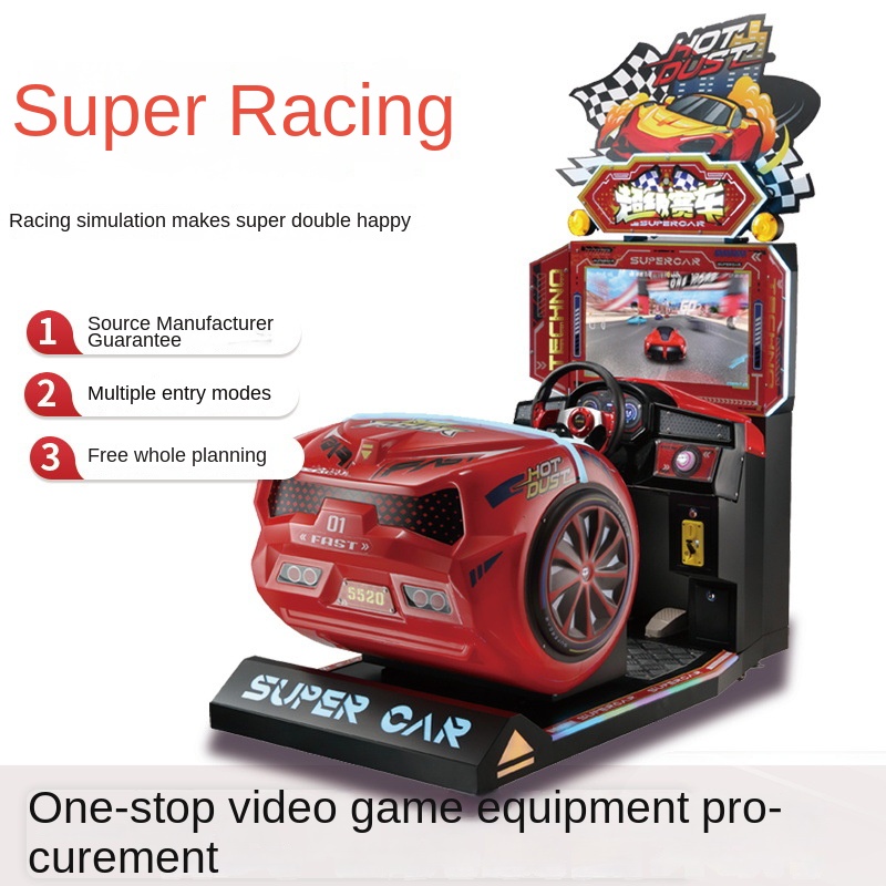 Игровой автомат с монетоприемн – обзор и цена Racing Arcade Cabinet